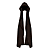 Donkerbruin - Polyester /Wol
