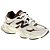 Cognac Suede Leder/Ecru Mesh Nylon