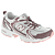 Oudroze Mat P.U./Wit Mesh Nylon