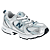 Zilver Gemetaliseerd P.U./Wit Mesh Nylon/Petroleum - P.U.
