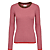 Roos Gestreept Viscose/Lila Polyamide