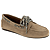 Taupe Suede Leder
