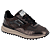 Koffiebruin Print Leder/Glad Leder/Suede Leder