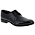 Zwart Glad Leder
