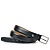 Zwart Glad Leder