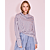 Bordeaux Gestreept Viscose/Wit Polyamide/Blauw Katoen
