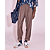 Taupe - Polyester /Viscose/Elasthan