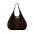 Koffiebruin Suede Leder
