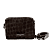 Koffiebruin Suede Leder/Kroko Print