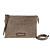 Taupe Suede Leder/Kroko Print