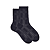 Blauw Geruit Wol/Polyamide