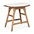Teak - Off White Kussen