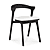 Zwart Teak - Off White Kussen