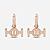 Rose Goud/Witte Diamonds