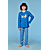 Donkerblauw