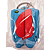 Light Blue/Red
