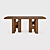 TEAK VARNISHED WILD BROWN