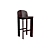 DARK BORDEAUX LACQUERED BEECH