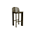 GREEN UMBER LACQUERED BEECH