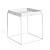 WHITE POWDER COATED STEEL