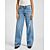 Medium blue washed