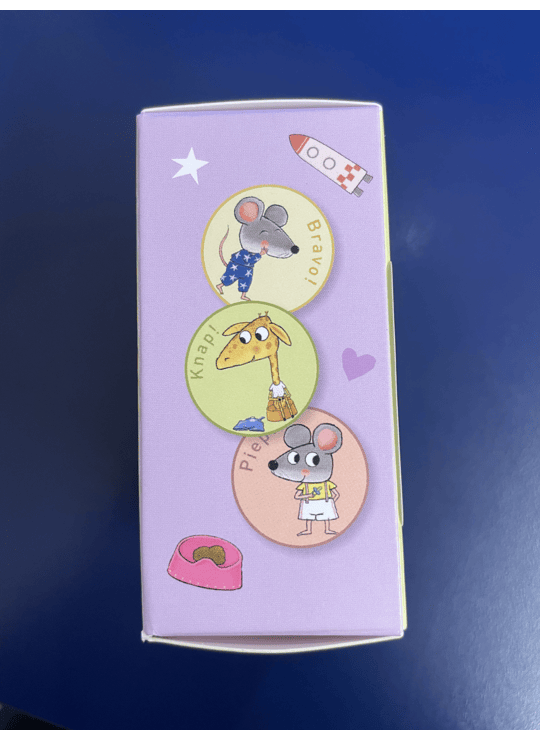 Beloningsstickers - Muisje - Clavis - 5407009981517