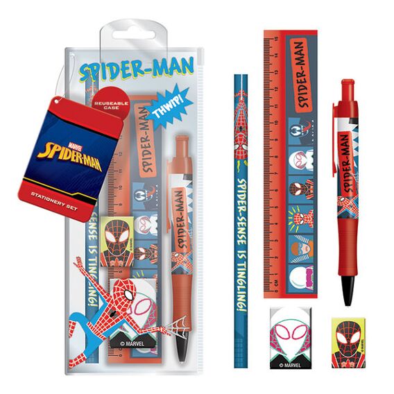 Marvel - Spider-Man Sketch - Stationery Set - Stationary & School ...