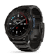 Carbon grey DLC-titanium met DLC-titanium band