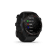 Carbon grey DLC-titanium met zwarte siliconen band