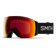Black Chromapop Sun Red Mirror