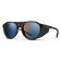 Matte Black ChromaPop Glacier Photochromic Copper Blue Mirror