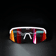 Glossy White/Black Red