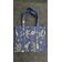 Donker Blauw Print