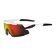 WHITE BLACK / CLAIRON RED