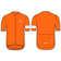 Orange/White
