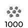 1000 mijten