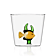 Yellow Fish Green Seaweed