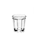 Rode wijnglas