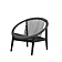 Brushed Teak Black - Onyx