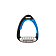 ZWART/ROYAL BLUE