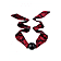 zwart/rood