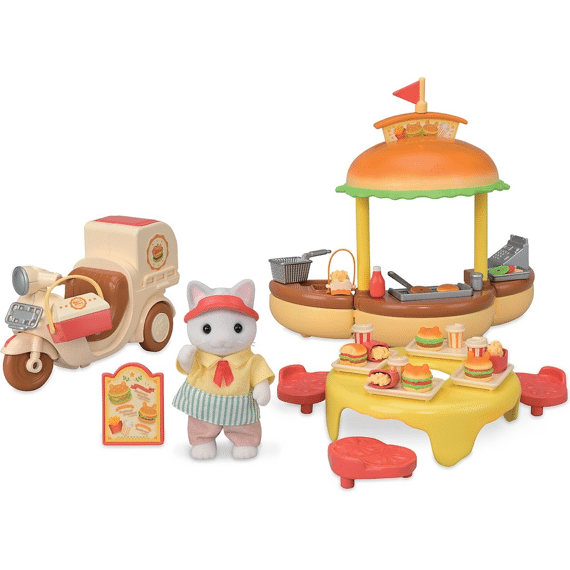 Sylvanian Families Hamburger Stand