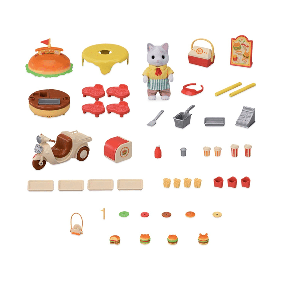 Sylvanian Families Hamburger Stand