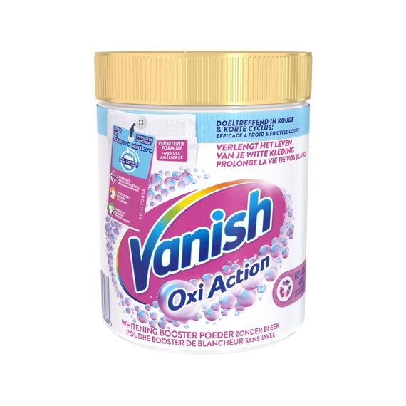 Vanish Wasmiddel Poeder Oxi Action Kleurbeschermend Roze 1.5Kg