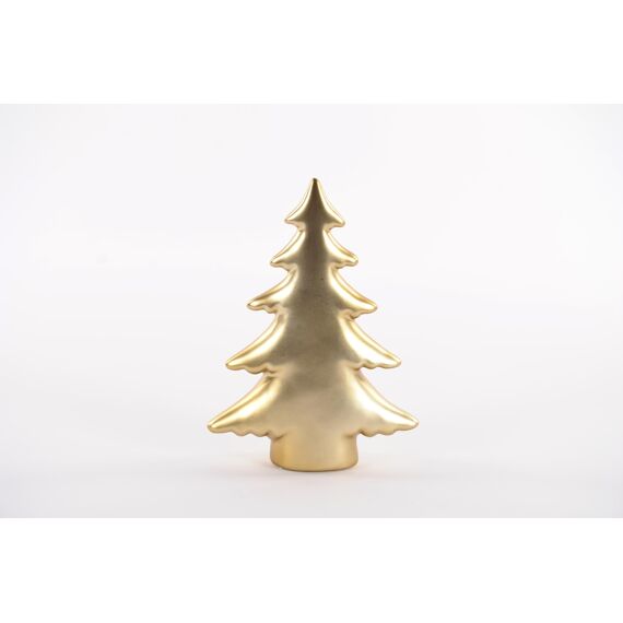 Rasteli Party Gold - Deco Kerstboom - Gold - L12X4,5Xh17Cm