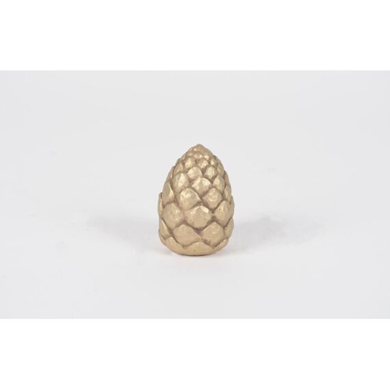 Rasteli Sugar Pine - Dennenappel Cement - Gold - Ø8,5Xh11,5Cm