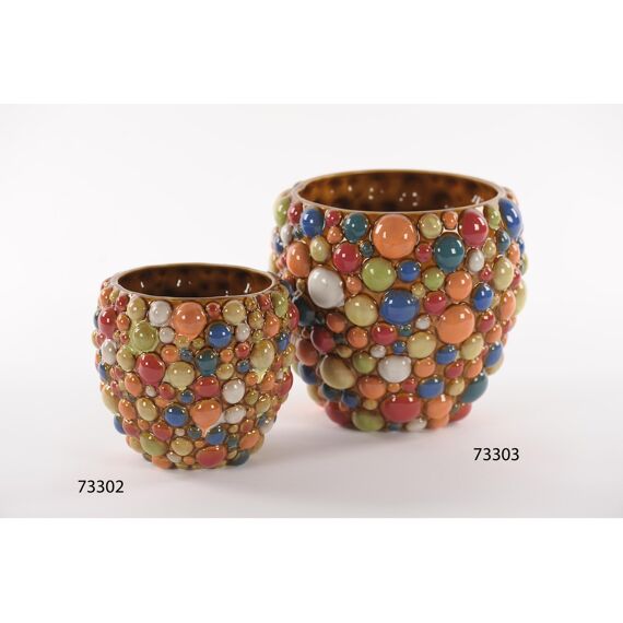 Rasteli Jazzy Pebbles - Bloempot Keramiek - Ø18Xh15,5Cm