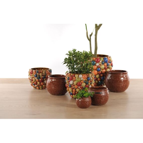 Rasteli Jazzy Pebbles - Bloempot Keramiek - Ø18Xh15,5Cm