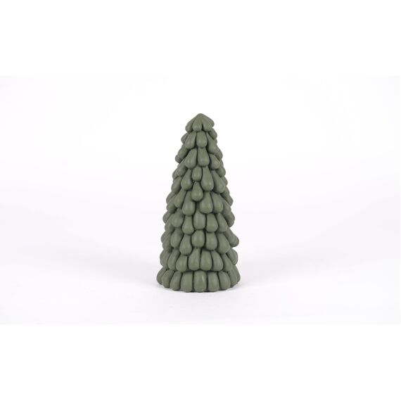 Rasteli Pinus - Kerstboom Cement - Evergreen - Ø14,5Xh30Cm