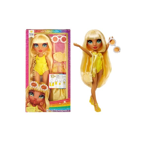 Rainbow High Swim & Style Fashion Dolls - Ruby/ Sunny/ Skyler Of Violet